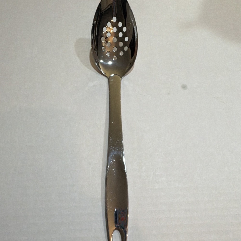 Oneida 13 Inch Perforated Serving Spoon Stainless Steel Chef's Table Catering